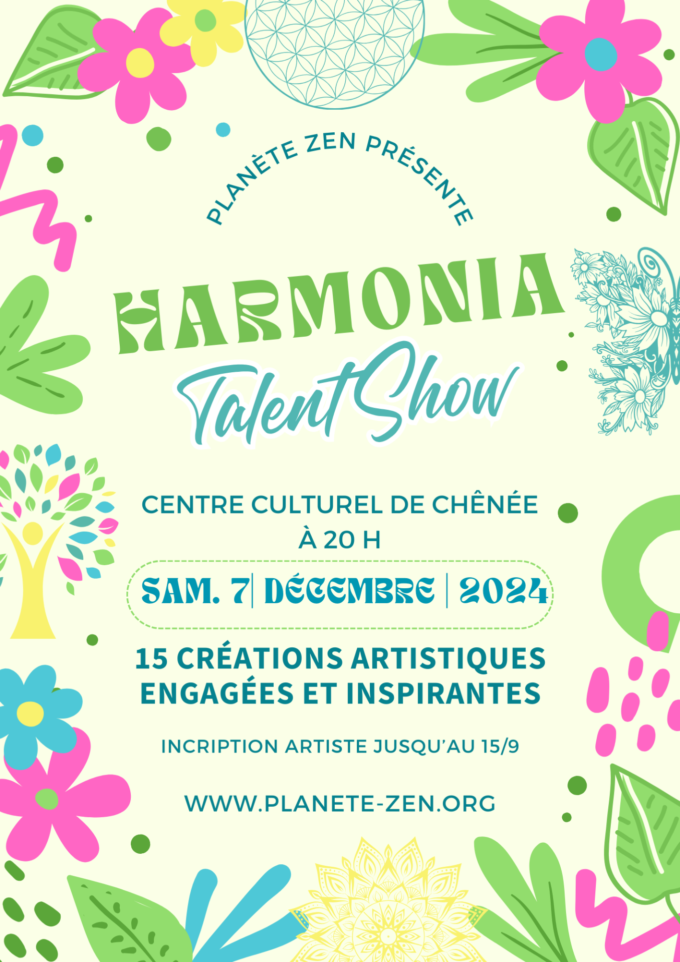 Talent show affiche
